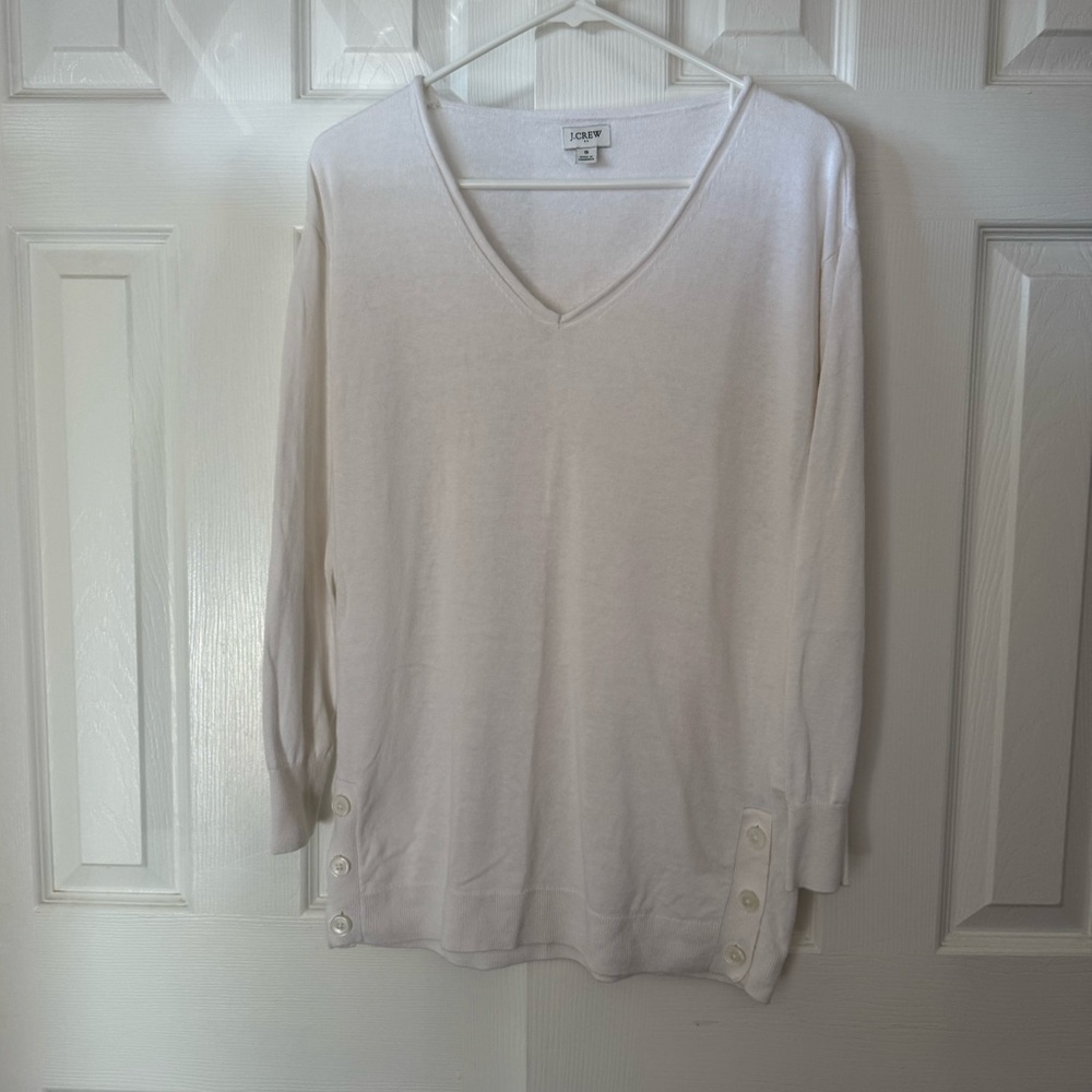 White J.CREW sweater